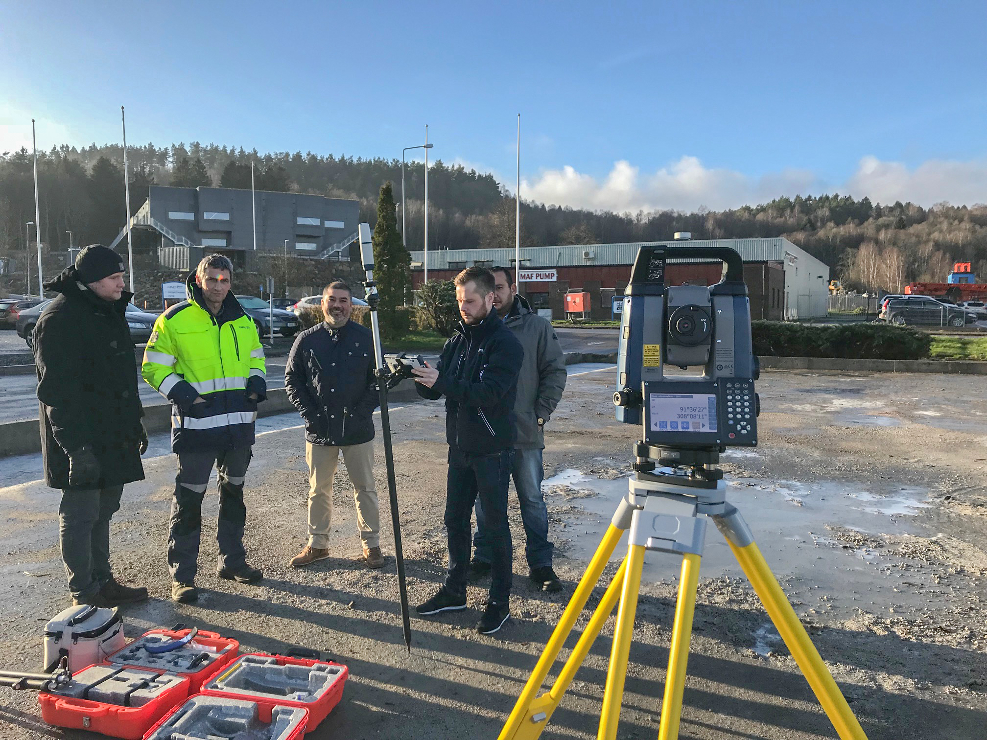 Support från Blinken via telefon