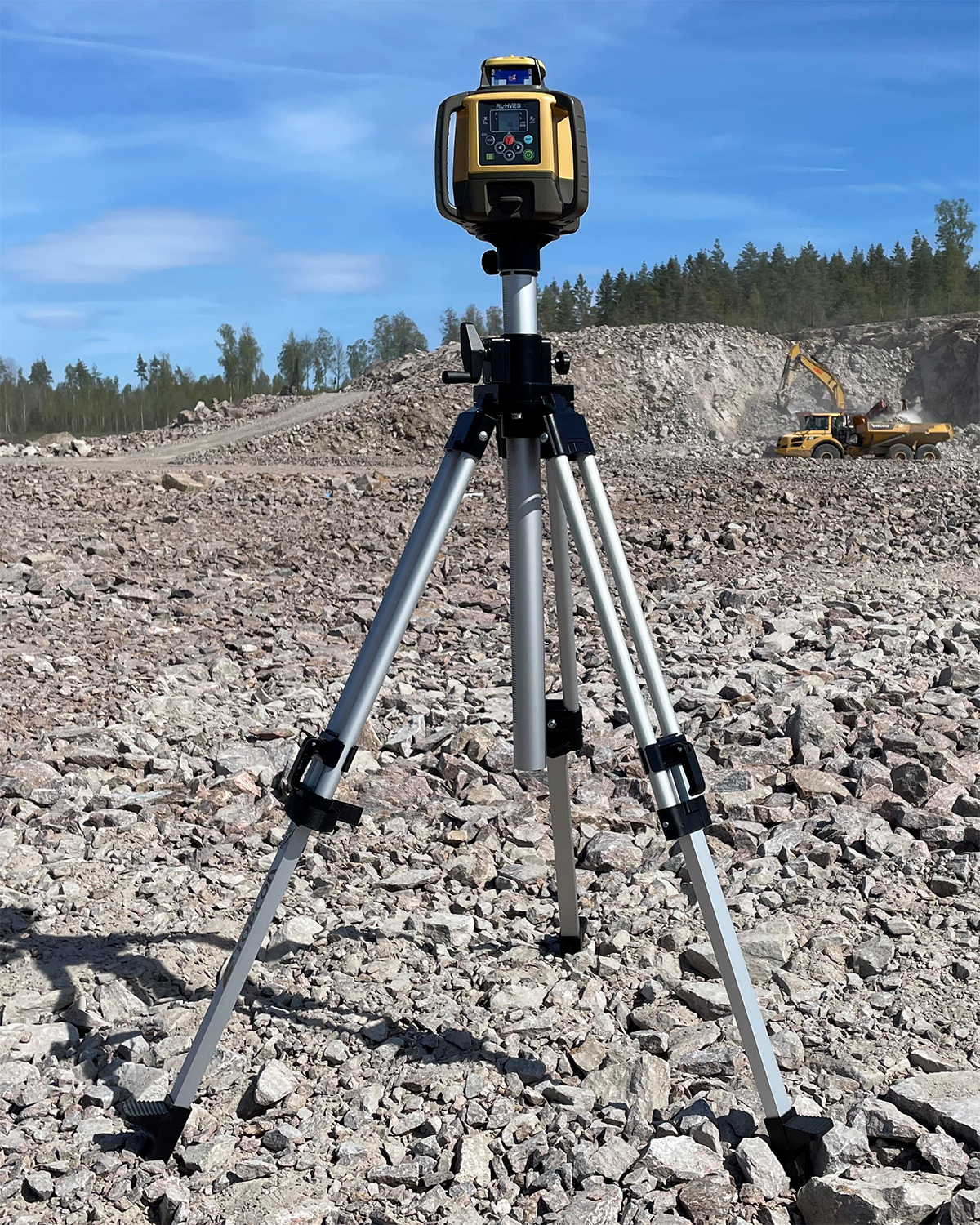 Topcon RL-HV2S på ett stativ