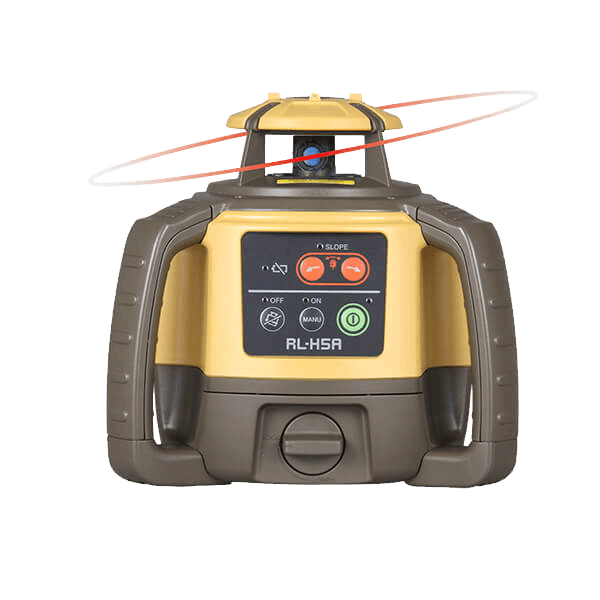 Topcon RL-H5A Planlaser manuell lutningsfunktion