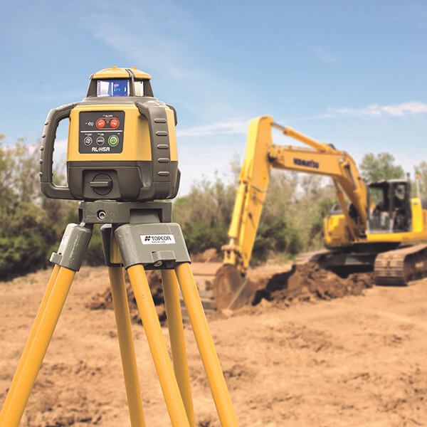 Topcon RL-H5A på stativ