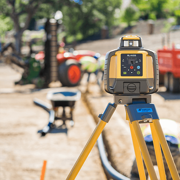 Topcon RL-HV2S på stativ