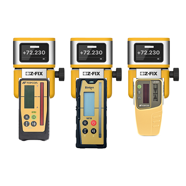 Z-FIX Datorhuvd Gen2 med lasermottagare till Topcon laser