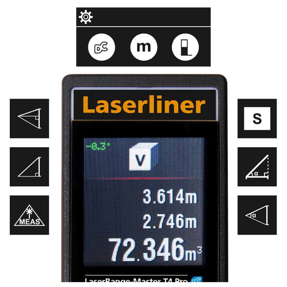 LaserRange-Master T4 Pro Avståndsmätare