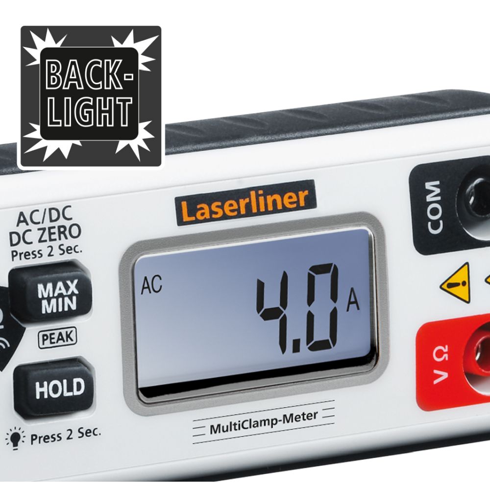 MultiClamp-Meter Strömtång