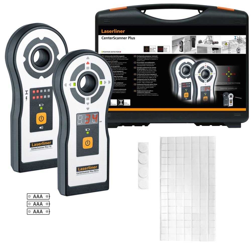 Borrhålsdetektor CenterScanner Plus