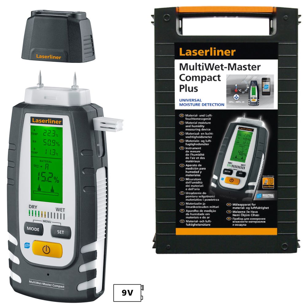 MultiWet-Master Compact Plus Fuktmätare